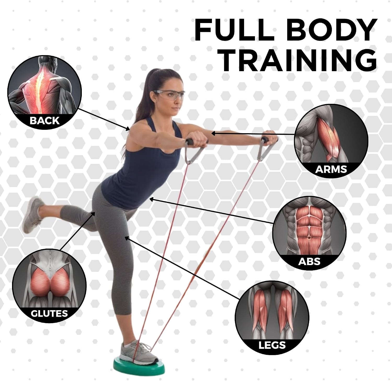 image:imageTHERABAND Resistance Tubing Red Medium Level 2 100 ft Roll LatexFree ProfessionalGrade Exercise Tube for Body amp Core Workouts CuttoLength ColorCoded Lightweight amp Versatile