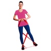 image:imageTHERABAND CLX LatexFree Resistance Band 11 Loops for Pilates Home Gym Professional Physical Therapy amp Fitness Equipment 25 Metre Red Medium Beginner Level 3Red  Medium