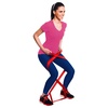 image:imageTHERABAND CLX LatexFree Resistance Band 11 Loops for Pilates Home Gym Professional Physical Therapy amp Fitness Equipment 25 Metre Red Medium Beginner Level 3Red  Medium