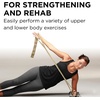image:imageTHERABAND CLX Resistance Band with Loops 5 Feet Silver Super Heavy NonLatex Elastic Band for Exercise Mobility amp Rehab Stretching Home Workouts ColorCoded for Easy Resistance LevelsLevel 7  Elite  Gold