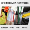 image:imageTHERABAND CLX Resistance Band with Loops 5Foot BandLevel 3  Heavy  Green
