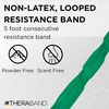 image:imageTHERABAND CLX Resistance Band with Loops 5Foot BandLevel 3  Heavy  Green