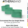 image:imageTHERABAND CLX Resistance Band with Loops 5Foot BandLevel 4  Extra Heavy  Blue