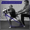 image:imageTHERABAND CLX Resistance Band with Loops 5Foot BandLevel 4  Extra Heavy  Blue
