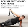 image:imageTHERABAND CLX Resistance Band with Loops 5Foot BandLevel 5  Special Heavy  Black
