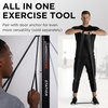 image:imageTHERABAND CLX Resistance Band with Loops 5Foot BandLevel 5  Special Heavy  Black