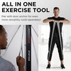 image:imageTHERABAND CLX Resistance Band with Loops 5Foot BandLevel 6  Super Heavy  Silver
