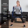 image:imageTHERABAND CLX Resistance Band with Loops Fitness Band for Home Exercise and Full Body Workouts Portable Gym EquipmentBlue  Extra Heavy
