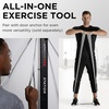 image:imageTHERABAND CLX Resistance Band with Loops Fitness Band for Home Exercise and Full Body Workouts Portable Gym EquipmentSilver  Super Heavy
