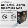 image:imageTHERABAND CLX Resistance Band with Loops Fitness Band for Home Exercise and Full Body Workouts Portable Gym EquipmentSilver  Super Heavy