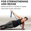 image:imageTHERABAND CLX Resistance Band with Loops Fitness Band for Home Exercise and WorkoutsBlueBlack  Extra HeavySpecial Heavy