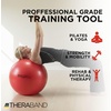 image:imageTHERABAND Exercise and Stability Ball for Improved Posture Balance Core Fitness Coordination and RehabRed  22 Inches