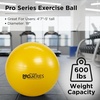 image:imageTHERABAND Exercise and Stability Ball for Improved Posture Balance Core Fitness Coordination and RehabYellow  18 Inches