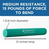 image:imageTHERABAND FlexBar Flex Bar Physical Therapy Tennis Elbow Blue  Flex therapy bar for physical therapy wrist and forearm exercise with non slip grip and compact designGreen  Medium