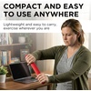 image:imageTHERABAND FlexBar Resistance Bar Physical Therapy Flex Elbow Wrist Red  Flex therapy bar for physical therapy wrist and forearm exercise with non slip grip and compact design