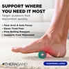image:imageTHERABAND Foot Roller for Plantar Fasciitis Arch amp Heel Massager Green  Textured foot roller for plantar fasciitis arch and heel massage  compact enough to use at a desk or chairNew Version