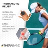 image:imageTHERABAND Hand Exerciser Ball Soft Resistance Squeeze XLarge RedBlack  Extra Firm