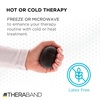 image:imageTHERABAND Hand Exerciser Ball Soft Resistance Squeeze XLarge RedBlack  Extra Firm