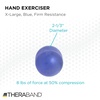 image:imageTHERABAND Hand Exerciser Ball Soft Resistance Squeeze XLarge RedBlue  Firm