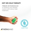 image:imageTHERABAND Hand Exerciser Ball Soft Resistance Squeeze XLarge RedGreen  Medium