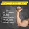 image:imageTHERABAND Hand Exerciser Stress Ball Therapy Squeeze Exercise Black  Hand exerciser for grip strengthening hand therapy and finger wrist and forearm exerciseYellow  Extra Soft