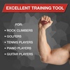 image:imageTHERABAND Hand Exerciser Stress Ball Therapy Squeeze Grip Strength Red  Hand exerciser for grip strengthening hand therapy and finger wrist and forearm exerciseRed