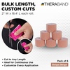 image:imageTHERABAND Kinesiology Tape 1 Roll Knee amp Shoulder 2 BlackWhiteBeigeBeige