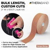 image:imageTHERABAND Kinesiology Tape 1 Roll Knee amp Shoulder 2 BlackWhiteBeigeBeige