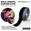image:imageTHERABAND Kinesiology Tape 1 Roll Knee amp Shoulder 2 BlackWhiteBlackBlack