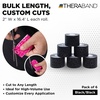 image:imageTHERABAND Kinesiology Tape 1 Roll Knee amp Shoulder 2 BlackWhiteBlackBlack