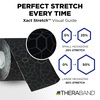 image:imageTHERABAND Kinesiology Tape 1 Roll Knee amp Shoulder 2 BlackWhiteBlackGray