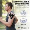 image:imageTHERABAND Kinesiology Tape 1 Roll Knee amp Shoulder 2 BlackWhiteBlackGray