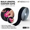 image:imageTHERABAND Kinesiology Tape 1 Roll Knee amp Shoulder 2 BlackWhiteBlackGrey