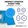image:imageTHERABAND Kinesiology Tape 1 Roll Knee amp Shoulder 2 BlackWhiteBlueBlue