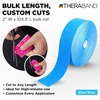 image:imageTHERABAND Kinesiology Tape 1 Roll Knee amp Shoulder 2 BlackWhiteBlueBlue