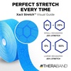 image:imageTHERABAND Kinesiology Tape 1 Roll Knee amp Shoulder 2 BlackWhiteBlueBlue