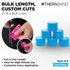 image:imageTHERABAND Kinesiology Tape 1 Roll Knee amp Shoulder 2 BlackWhiteBlueBlue