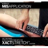 image:imageTHERABAND Kinesiology Tape Waterproof Physio Tape for Relief Muscle amp Joint Support Standard Roll with XactStretch Application Indicators 2 X 10 Strips 20 Precut Strips Hot RedBlackHot RedBlack