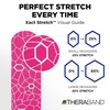 image:imageTHERABAND Kinesiology Tape for Shoulder Back amp Knee 2 BeigeBeige  Elastic kinesiology tape for knee shoulder and back  flexible support that moves with the musclePinkWhite