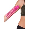 image:imageTHERABAND Kinesiology Tape for Shoulder Back amp Knee 2 BeigeBeige  Elastic kinesiology tape for knee shoulder and back  flexible support that moves with the muscleBlackGrey
