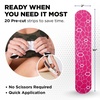 image:imageTHERABAND Kinesiology Tape for Shoulder Back amp Knee 2 BeigeBeige  Elastic kinesiology tape for knee shoulder and back  flexible support that moves with the musclePinkWhite
