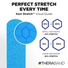 image:imageTHERABAND Kinesiology Tape for Shoulder Back amp Knee 2 BeigeBeige  Elastic kinesiology tape for knee shoulder and back  flexible support that moves with the muscleBlueBlue