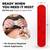 image:imageTHERABAND Kinesiology Tape for Shoulder Back amp Knee 2 BeigeBeige  Elastic kinesiology tape for knee shoulder and back  flexible support that moves with the muscleRedBlack