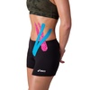 image:imageTHERABAND Kinesiology Tape for Shoulder Back amp Knee 2 BeigeBeige  Elastic kinesiology tape for knee shoulder and back  flexible support that moves with the muscleBlackGrey