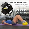 image:imageTHERABAND Mini Ball 9Inch Pilates amp Yoga Ball Physical Therapy Yellow  9inch small inflatable core ball for Pilates yoga stability balance and physical therapyNew Version