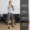 image:imageTHERABAND Professional Resistance Band Blue Level 4 Extra Heavy 5 ft  Elastic resistance band for exercise strength training stretching and physical therapy  ideal for home workoutsLevel 2  Medium  Yellow