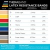 image:imageTHERABAND Professional Resistance Band Blue Level 4 Extra Heavy 5 ft  Elastic resistance band for exercise strength training stretching and physical therapy  ideal for home workoutsLevel 6  Super Heavy  Black