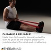 image:imageTHERABAND Professional Resistance Band Blue Level 4 Extra Heavy 5 ft  Elastic resistance band for exercise strength training stretching and physical therapy  ideal for home workoutsLevel 3  Heavy  Red