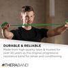 image:imageTHERABAND Professional Resistance Band Blue Level 4 Extra Heavy 5 ft  Elastic resistance band for exercise strength training stretching and physical therapy  ideal for home workoutsLevel 4  Extra Heavy  Green