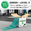 image:imageTHERABAND Resistance Band 50Yard Roll Latex Elastic Band for Exercise Stretching Physical Therapy Yoga Pilates Home Workouts CuttoLength ColorCoded LevelsGreen  Heavy